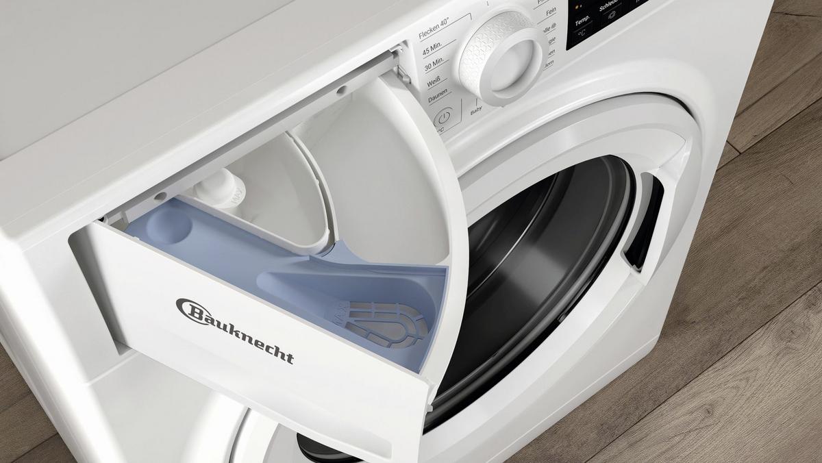 Waschmaschine Bpw 814 B 8 Kg 1351 U/min Mit Auslaufschutz - Weiß, Basics (59,5/85/60,5cm) - Bauknecht