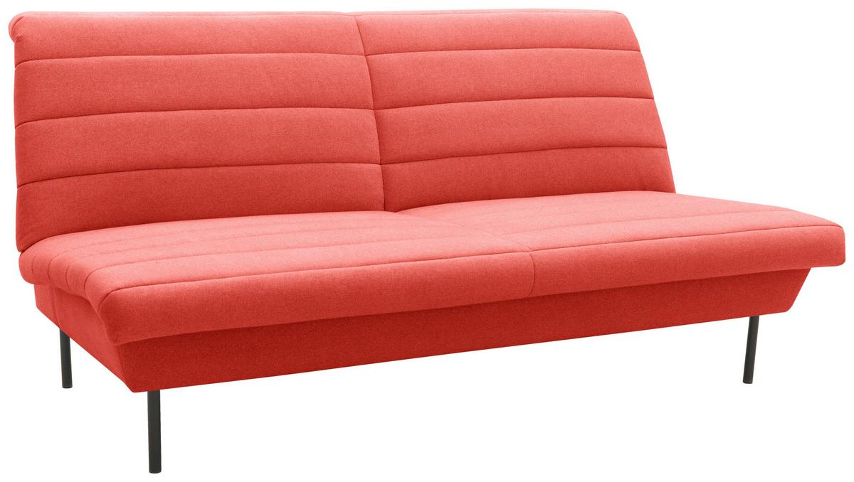 2-sitzer-sofa Looks Ix Orange - Schwarz/Orange, Design, Textil (185/92/103cm) - LOOKS by W.Joop