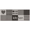 Teppich Läufer Küche Grau Kitchen 80x200 Cm - Anthrazit/Silberfarben, Basics, Textil (80/200cm) - James Wood