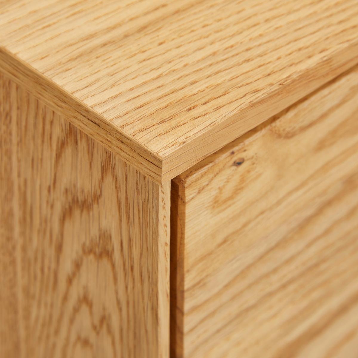 Komoda LOLA dub masiv - Lifestyle, kov/dřevo (162,5/82,5/40,5cm) - ecoTree