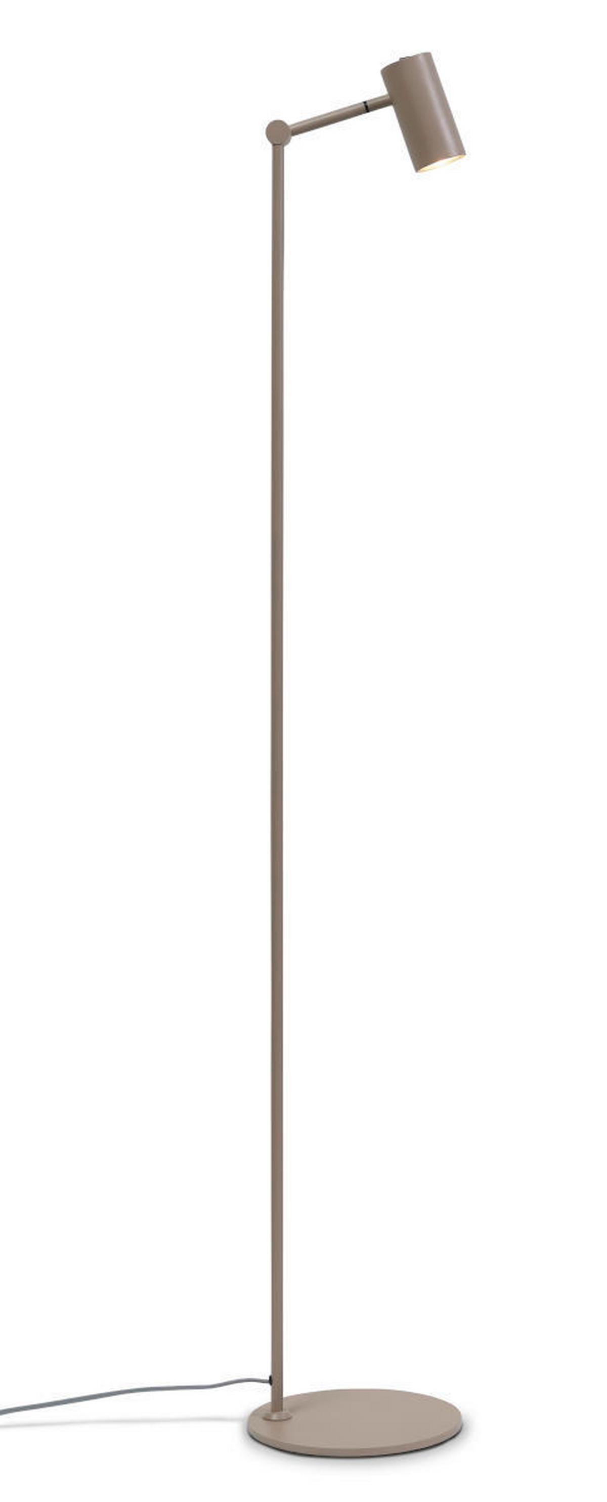 Stehlampe Montreux Sandfarben Mit Flexarm - Sandfarben, Basics, Metall (22/134/0,8cm) - It's about Romi