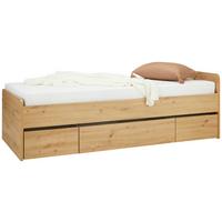 POSTEĽ DIRK II *CENOVÝ TRHÁK* - dub artisan, Konventionell, kompozitné drevo (90/200cm) - Based