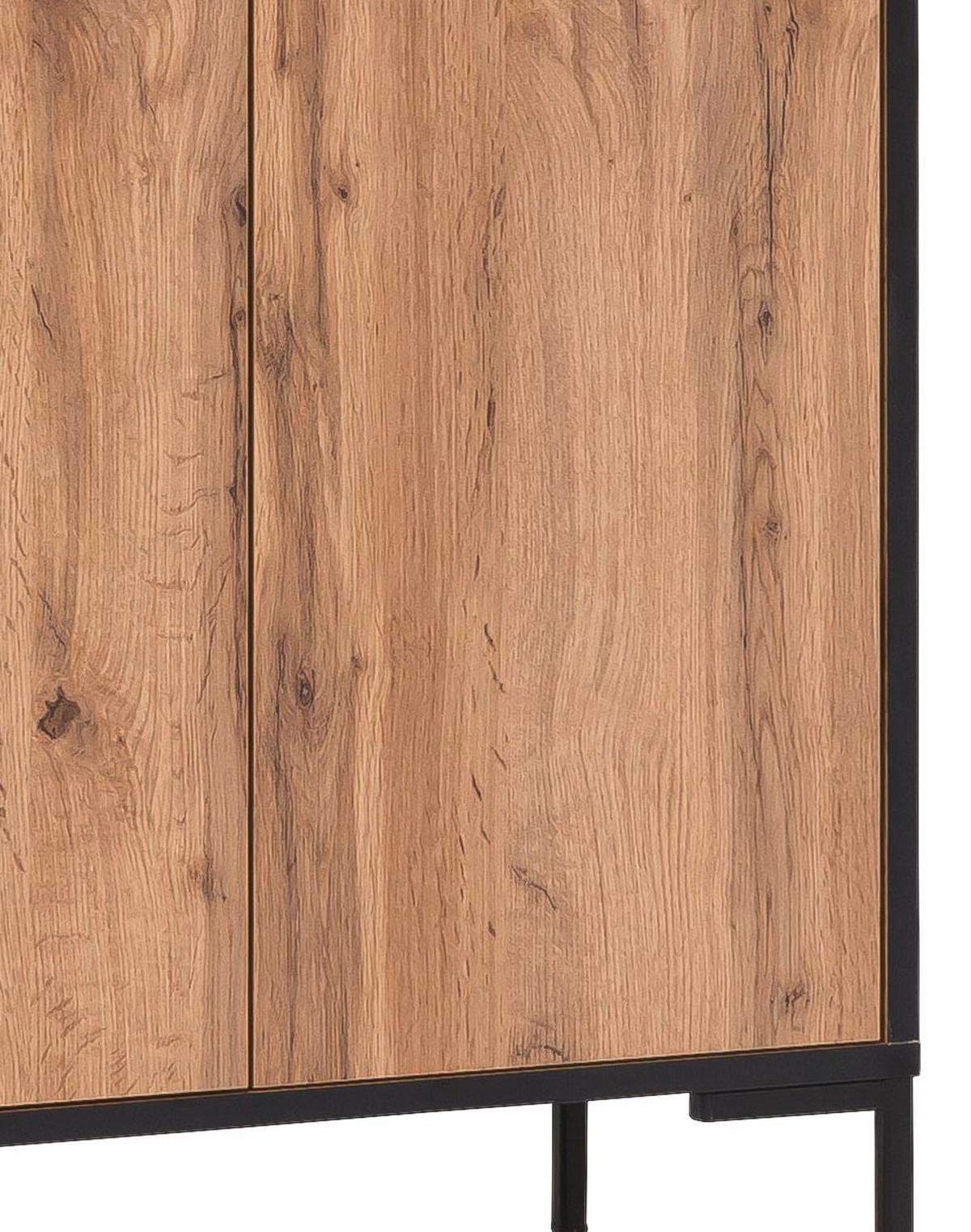 Aktenschrank Serie Eiche Dekor B: 65,2 cm - Eichefarben, KONVENTIONELL, Holzwerkstoff (65,2/194,2/39cm) - MID.YOU