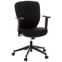 Drehstuhl Traffic 20 Schwarz - Schwarz, MODERN, Kunststoff/Textil (58/103/48cm) - MID.YOU