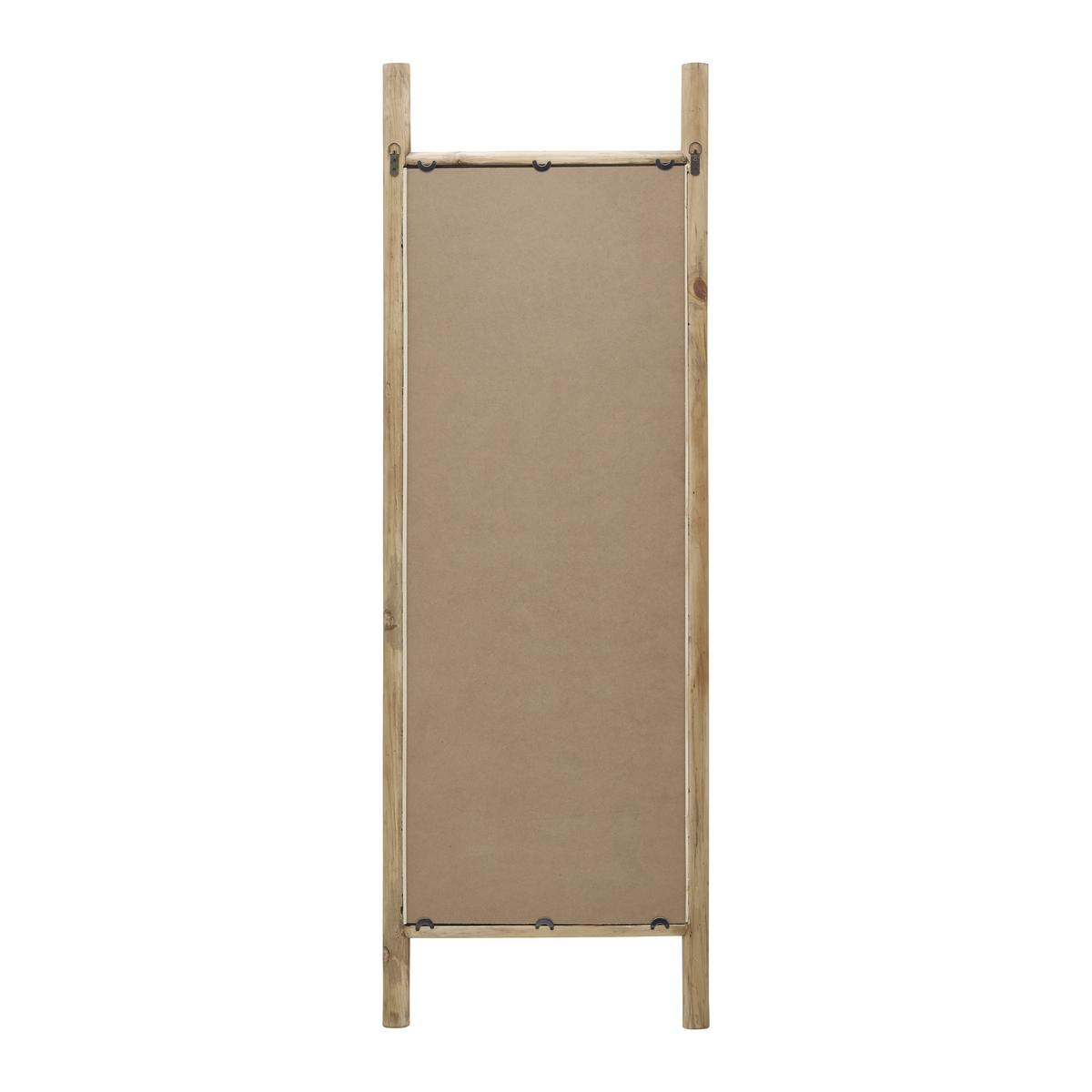 Zrcadlo masiv JASMIN - přírodní barvy, Moderní, dřevo/sklo (57/170/5cm) - Livetastic