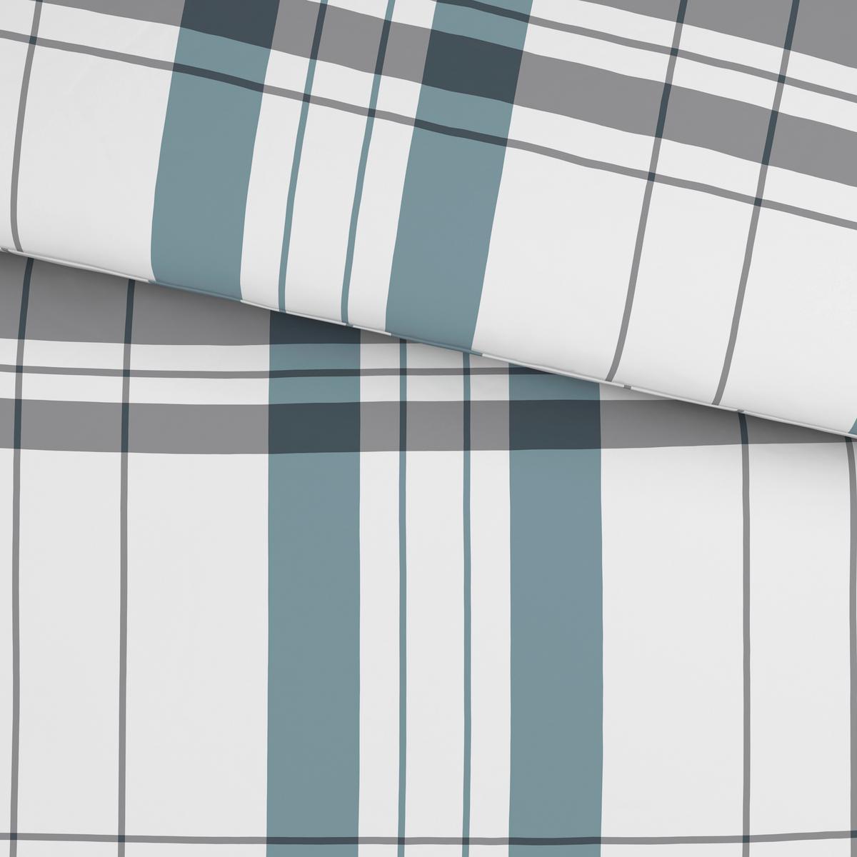 Bettwäsche Stockholm - Blau/Grau, MODERN, Textil - Luca Bessoni