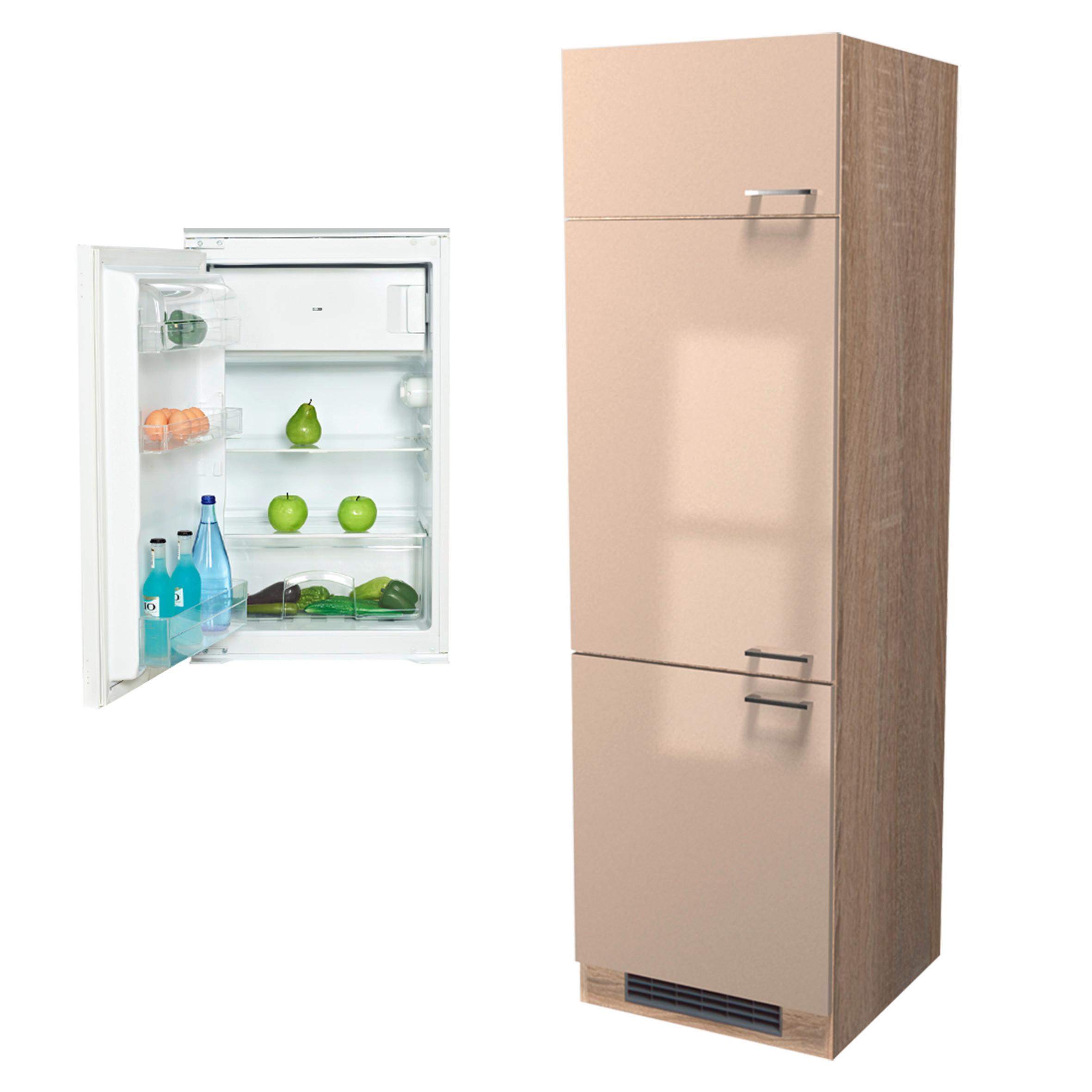 Kühlschrank inklusive Geräteumbauschrank