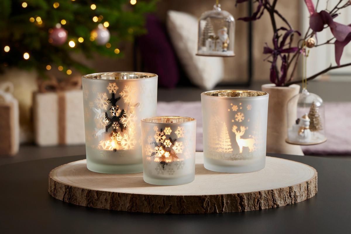 Dekotablett Ø 34 Cm - Naturfarben, KONVENTIONELL, Holz (34cm) - Luca Bessoni