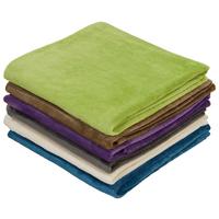 Kuscheldecke Bella 130x 170 Cm Versch. Farben - Taupe/Violett, KONVENTIONELL, Textil (130/170cm) - Ondega