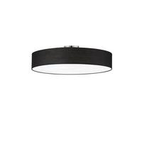 Deckenleuchte 603900502 Hostel - Schwarz/Nickelfarben, Basics, Textil/Metall (65/17cm) - Trio Leuchten
