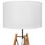 Stojací Lampa Goa - bílá/černá, Moderní, dřevo/textilie (40/156cm) - Modern Living Stojací Lampa Goa - bílá/černá, Moderní, dřevo/textilie (40/156cm) - Modern Living