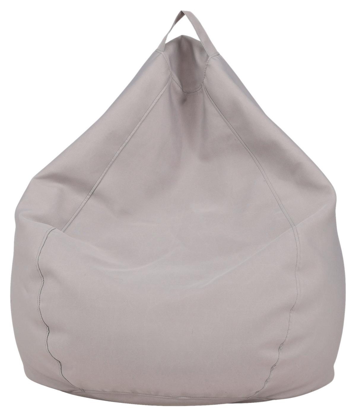 Outdoorsitzsack Bago - Beige, KONVENTIONELL, Textil (90/110/90cm) - Gardenson