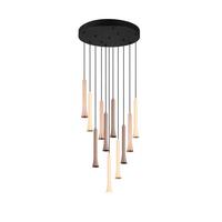 LED-Pendelleuchte 352091117 Fiato - Beige/Multicolor, Design, Metall (40,5/150cm) - Trio Leuchten