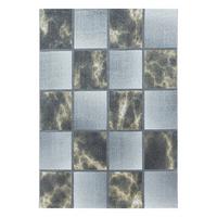 Webteppich Gelb/Grau Naturfaser Ottawa 140x200 cm - Gelb, Design, Textil (140/200cm)