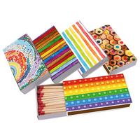 Anzünder Colorful - Multicolor, KONVENTIONELL, Holzwerkstoff (11/6,5/2cm)