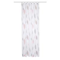 Schlaufenvorhang Paolo - Hellrot/Rot, KONVENTIONELL, Textil (140/225cm) - Schmidt W. Gmbh