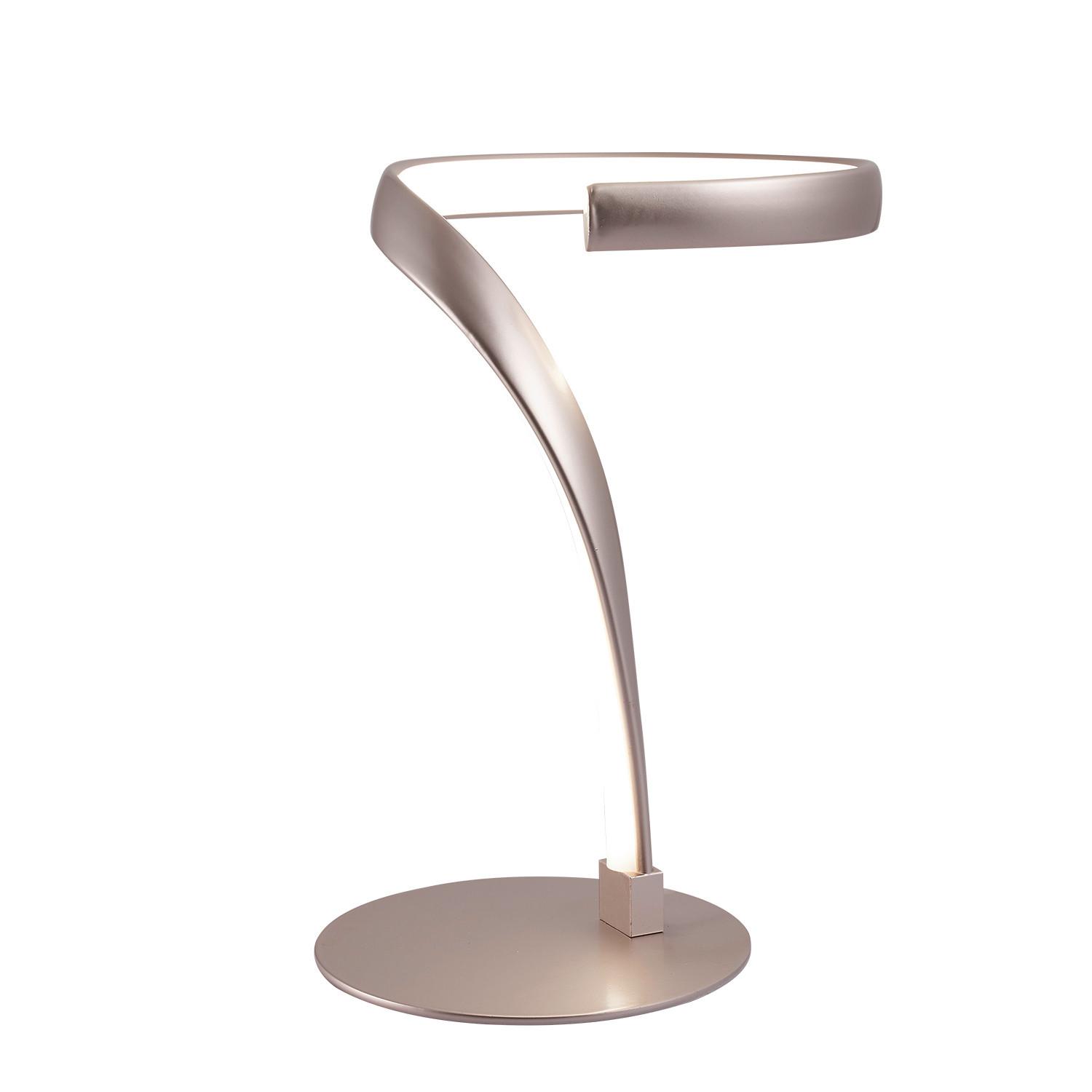 LED-Tischleuchte 5050/L - Silberfarben, Design, Metall (17/24cm)