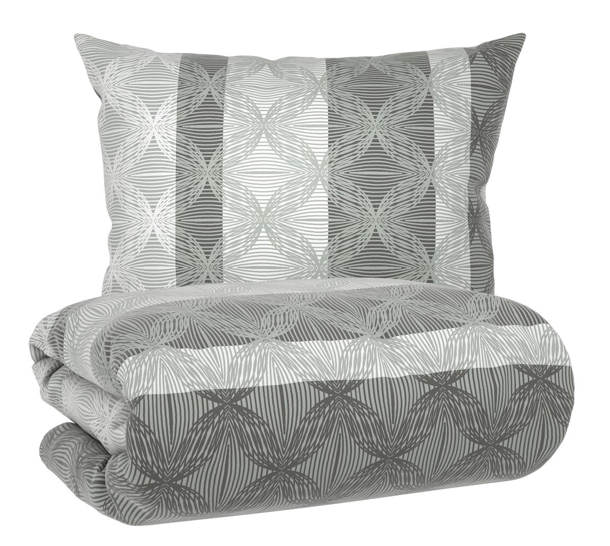 POVLEČENÍ CARLOS - šedá, Moderní, textil (140/200cm) - Mömax