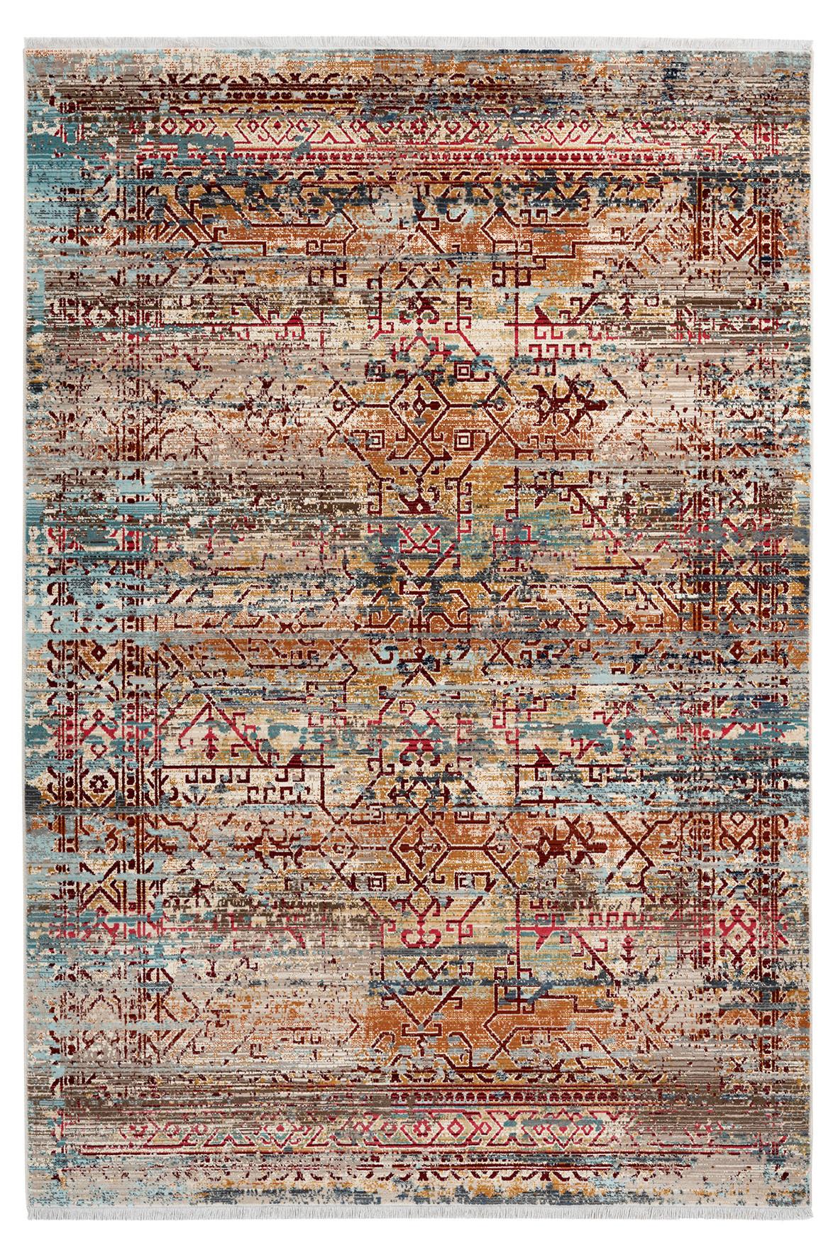 Vintage-Teppich My Inca - Multicolor, LIFESTYLE, Textil (60/110cm) - Obsession