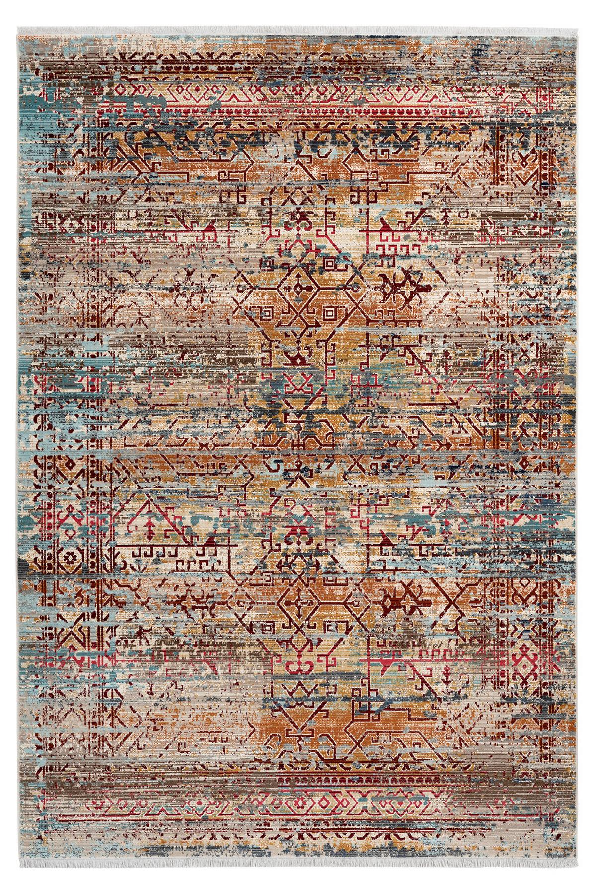 Vintage-teppich My Inca - Multicolor, LIFESTYLE, Textil (60/110cm) - Obsession