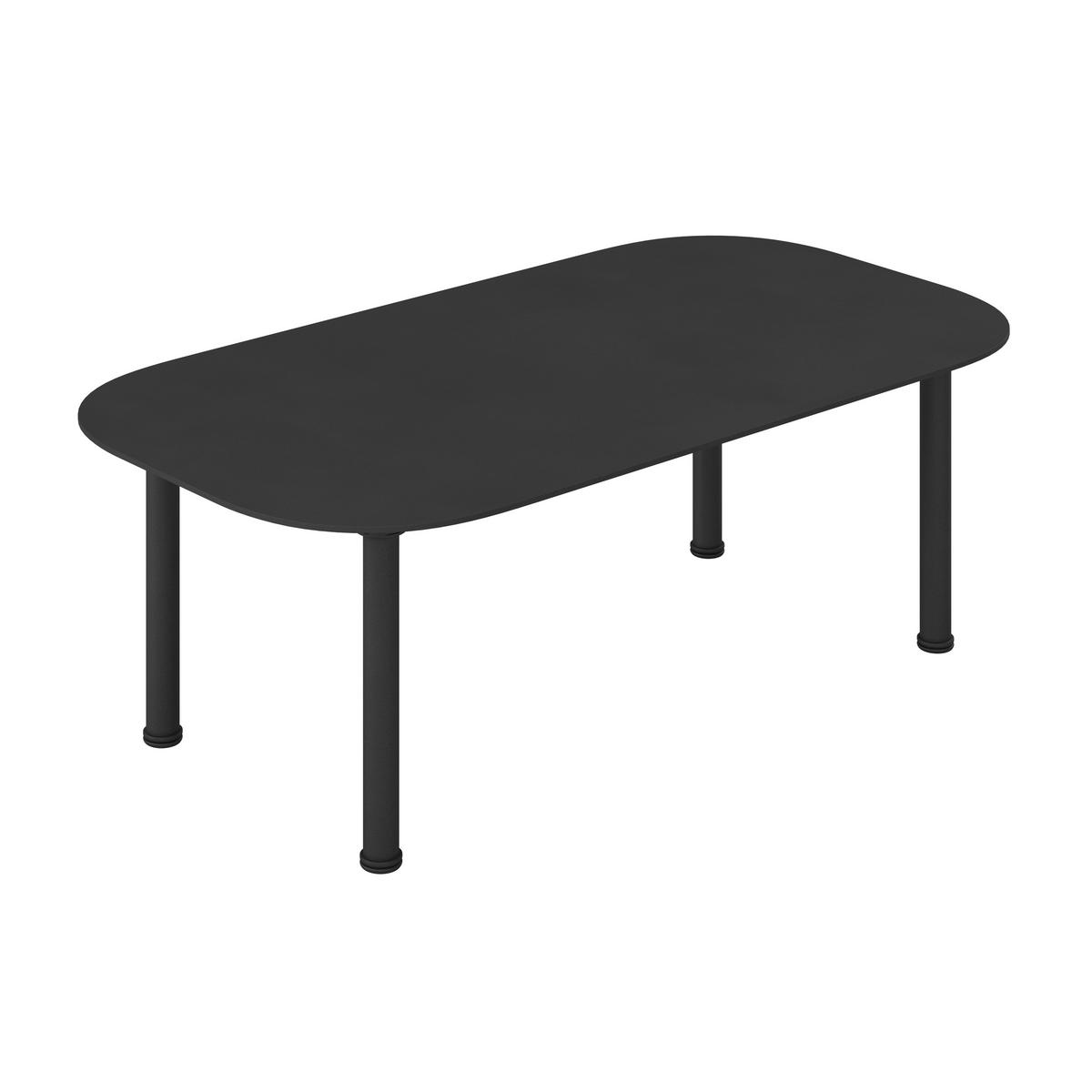 TERASOVÁ SEDACÍ SOUPRAVA CHARLOTTA - černá/krémová, Moderní, kov/textil (242,5/78/75,5cm) - Bessagi Garden