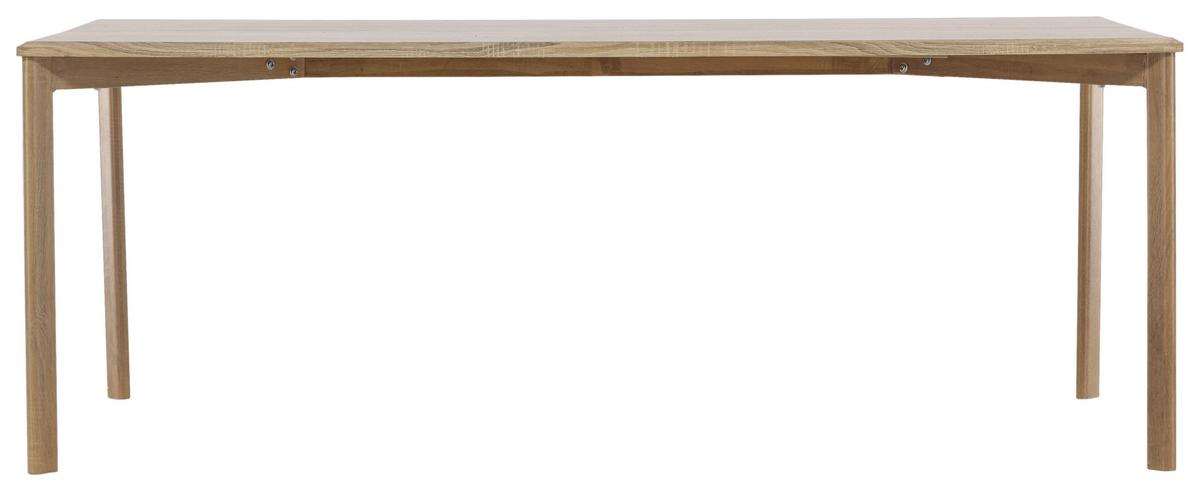 Esstisch Damon - Beige, Design, Holzwerkstoff/Metall (200/90/75cm) - Livetastic