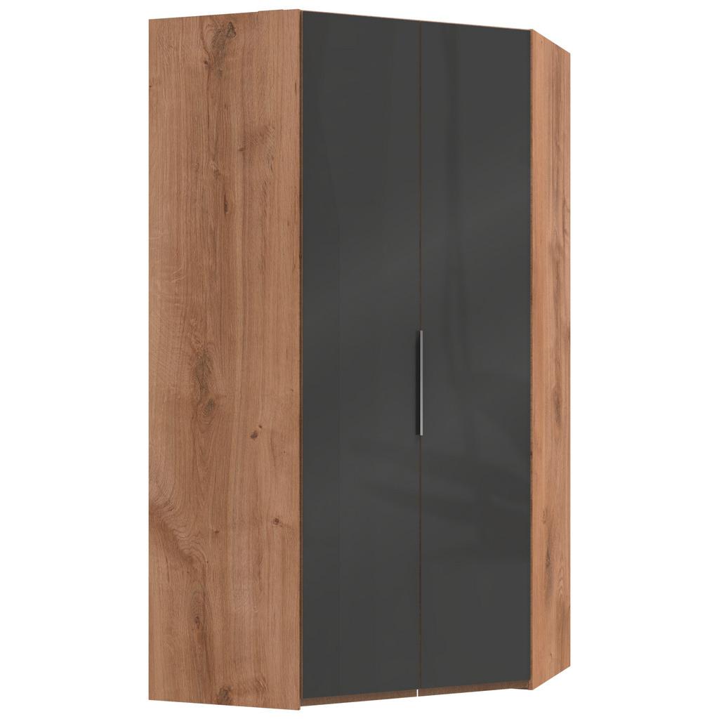Eckschrank Schenkel 120x120 cm Level 36C Grau/Eiche Dekor