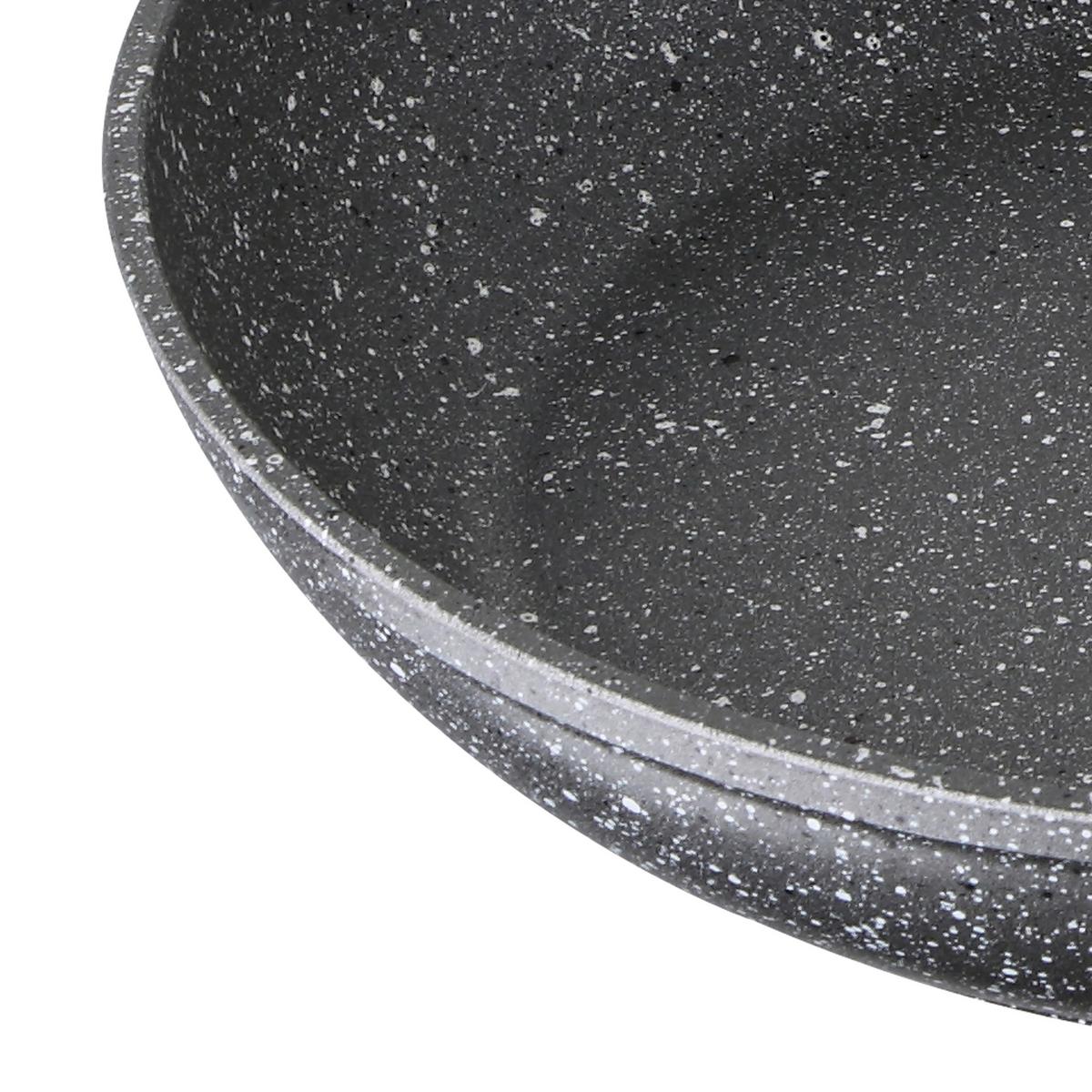 Bratpfanne Orion D: 24 cm Aluminium Antihaftbeschichtet - Dunkelgrau, Basics, Kunststoff/Metall