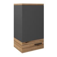 HÄNGESCHRANK COTIA COTLS 3 - Eichefarben/Anthrazit, MODERN, Holzwerkstoff (40/73/30cm) - James Wood