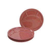 Fondouteller 4-Tlg Keramik, Rot - Rot, Basics, Keramik (27cm) - Creatable