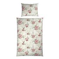 Bettwäsche Alice - Beige/Rosa, ROMANTIK / LANDHAUS, Textil - James Wood