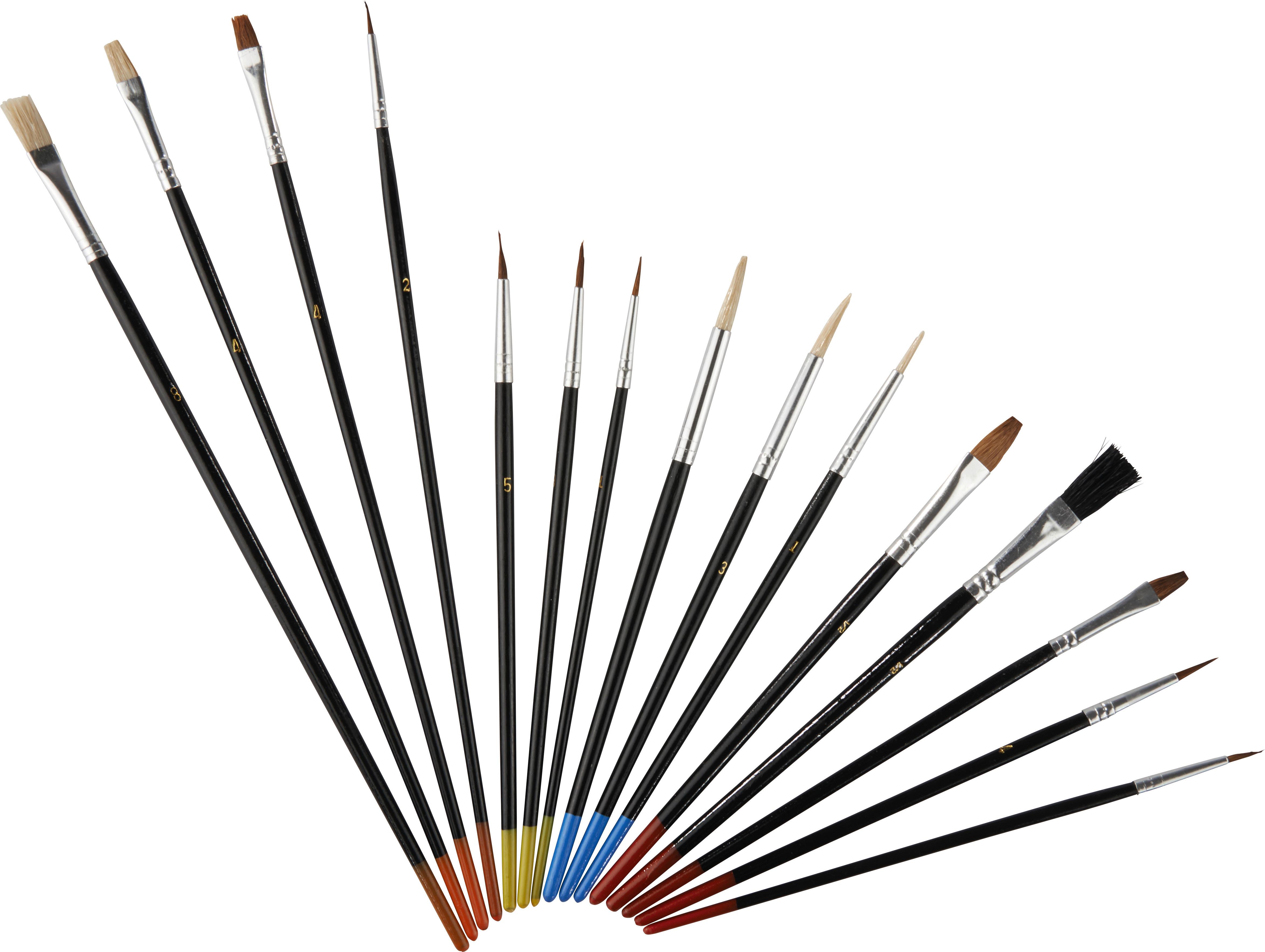 SADA ŠTETCOV COLOUR - kov/drevo (30.5/22cm) - Modern Living