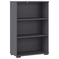 Aktenregal Gw-Profi Graphitfarben B: 80 cm - Anthrazit/Schwarz, KONVENTIONELL, Holzwerkstoff (80/123/40cm) - Germania