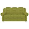 3-sitzer-sofa Boston Grün Chenille - Schwarz/Grün, KONVENTIONELL, Textil (196/102/1101cm) - Livetastic