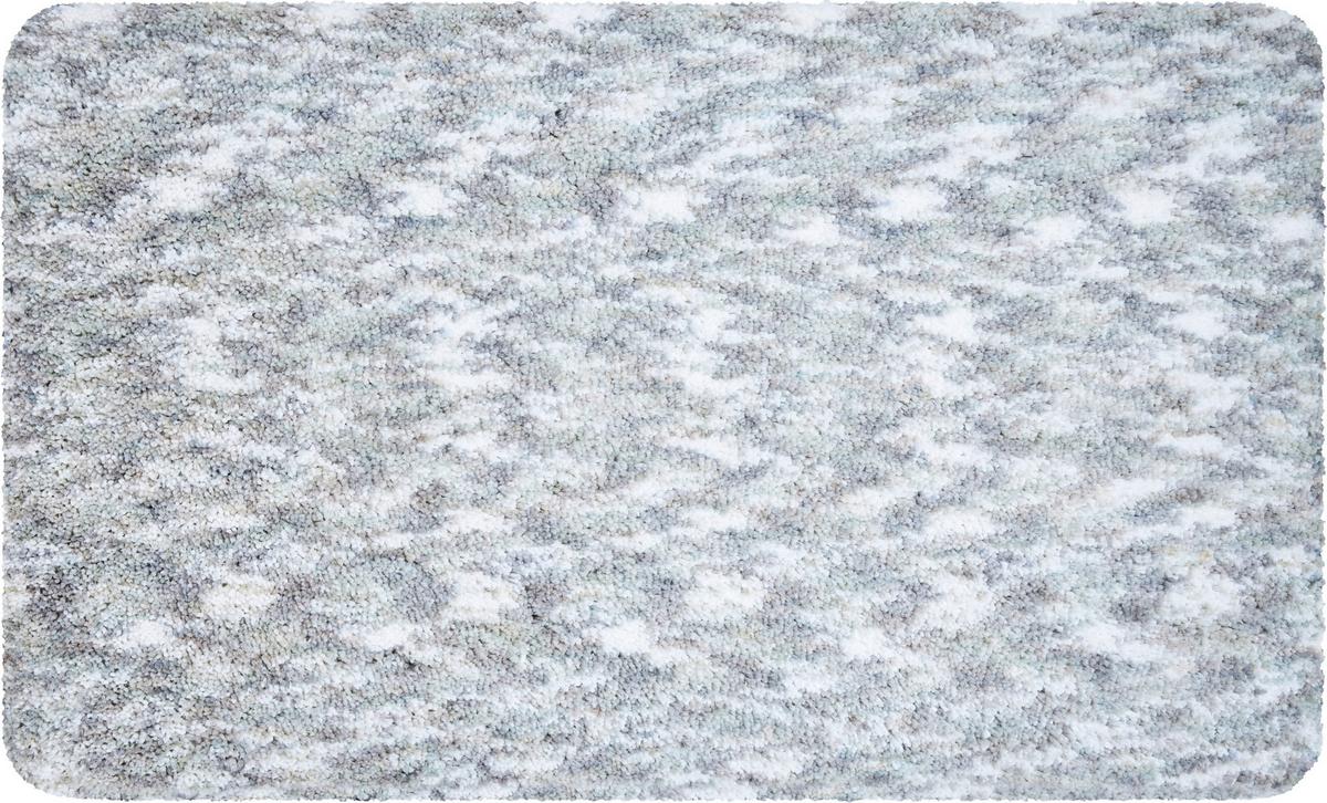 Badematte Waymore - Silberfarben, Basics, Textil (60/90cm) - Grund