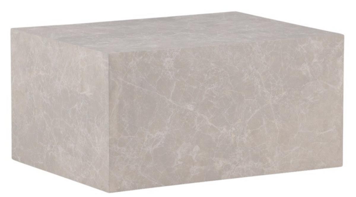 Couchtisch York Beige B: 80 Cm - Beige, Design, Holzwerkstoff (80/60/40cm) - Livetastic