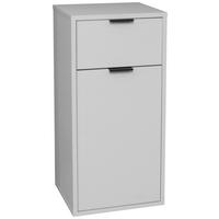 Unterschrank Bonnie Grau, B: 41 cm - Grau, MODERN, Holzwerkstoff (41/86/38cm) - Livetastic