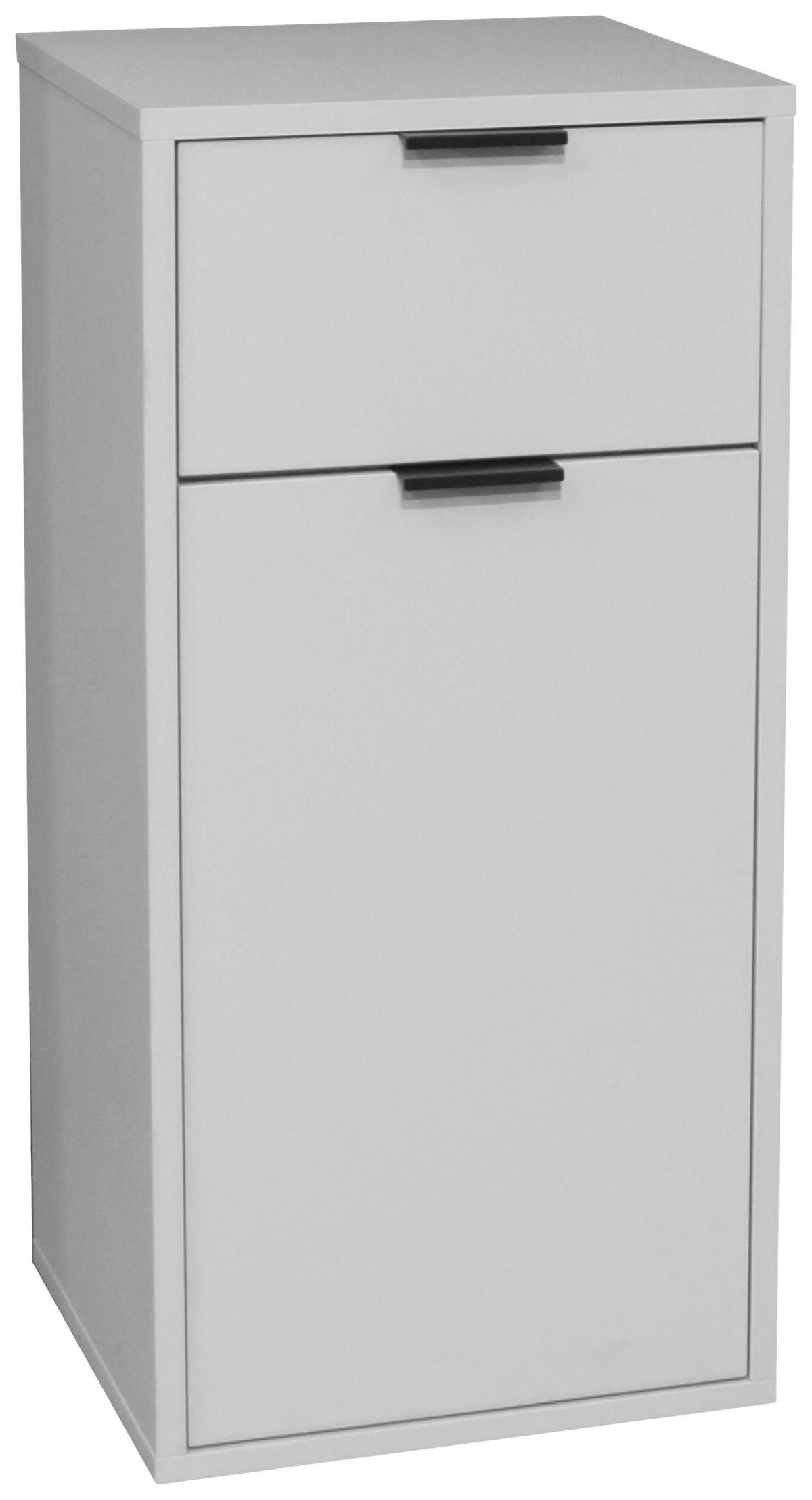 Unterschrank Bonnie Grau, B: 41 cm - Grau, MODERN, Holzwerkstoff (41/86/38cm) - Livetastic