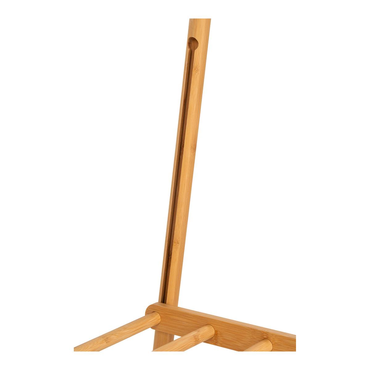 Kleiderstange Manaus Naturfarben B: 104cm - Naturfarben, Design, Holz (104/164/46cm) - MID.YOU