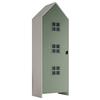 Kinderkleiderschrank Casami - Weiß/Grün, MODERN, Holzwerkstoff (57,6/171,3/37cm) - MID.YOU