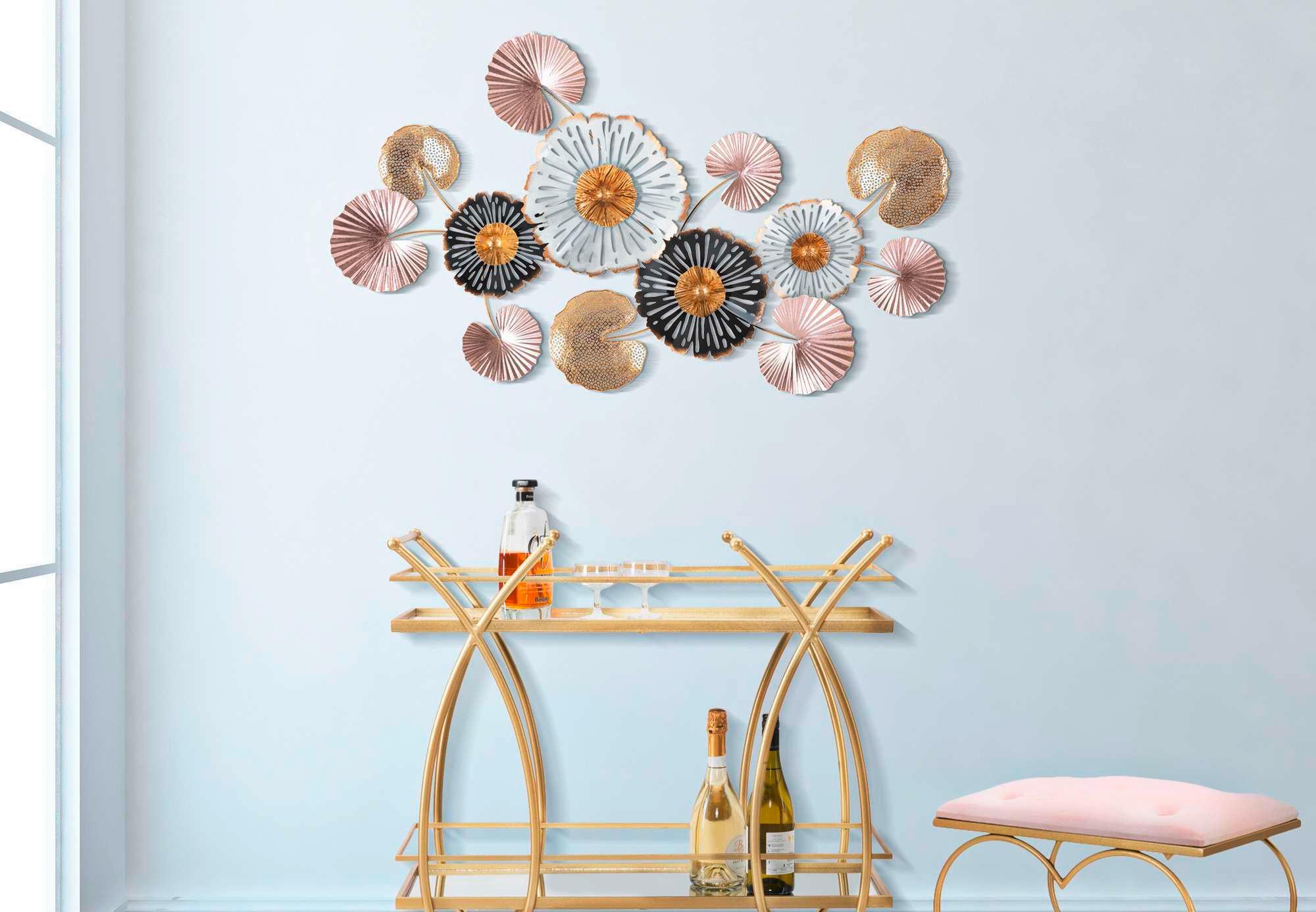 Wanddeko Pinky B Multicolor B: 60 Cm - Multicolor, Basics, Metall (60/106/6cm)