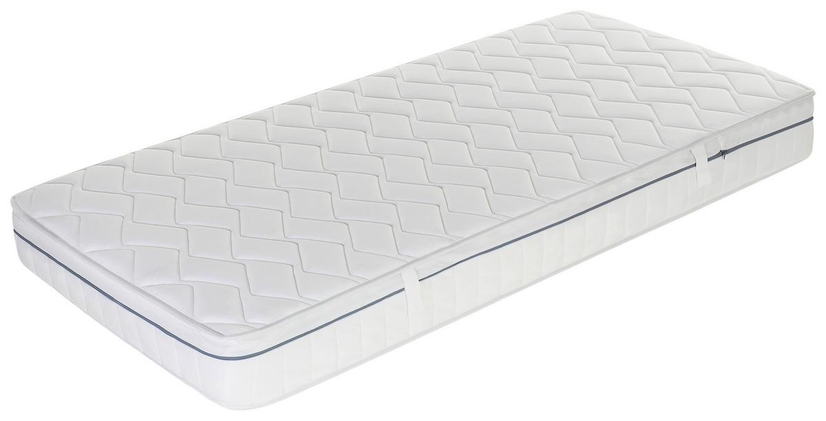 Kaltschaummatratze Air Deluxe 90x200 Cm H2/h3 H: 19 Cm - Weiß, Basics, Textil (90/200cm) - MID.YOU