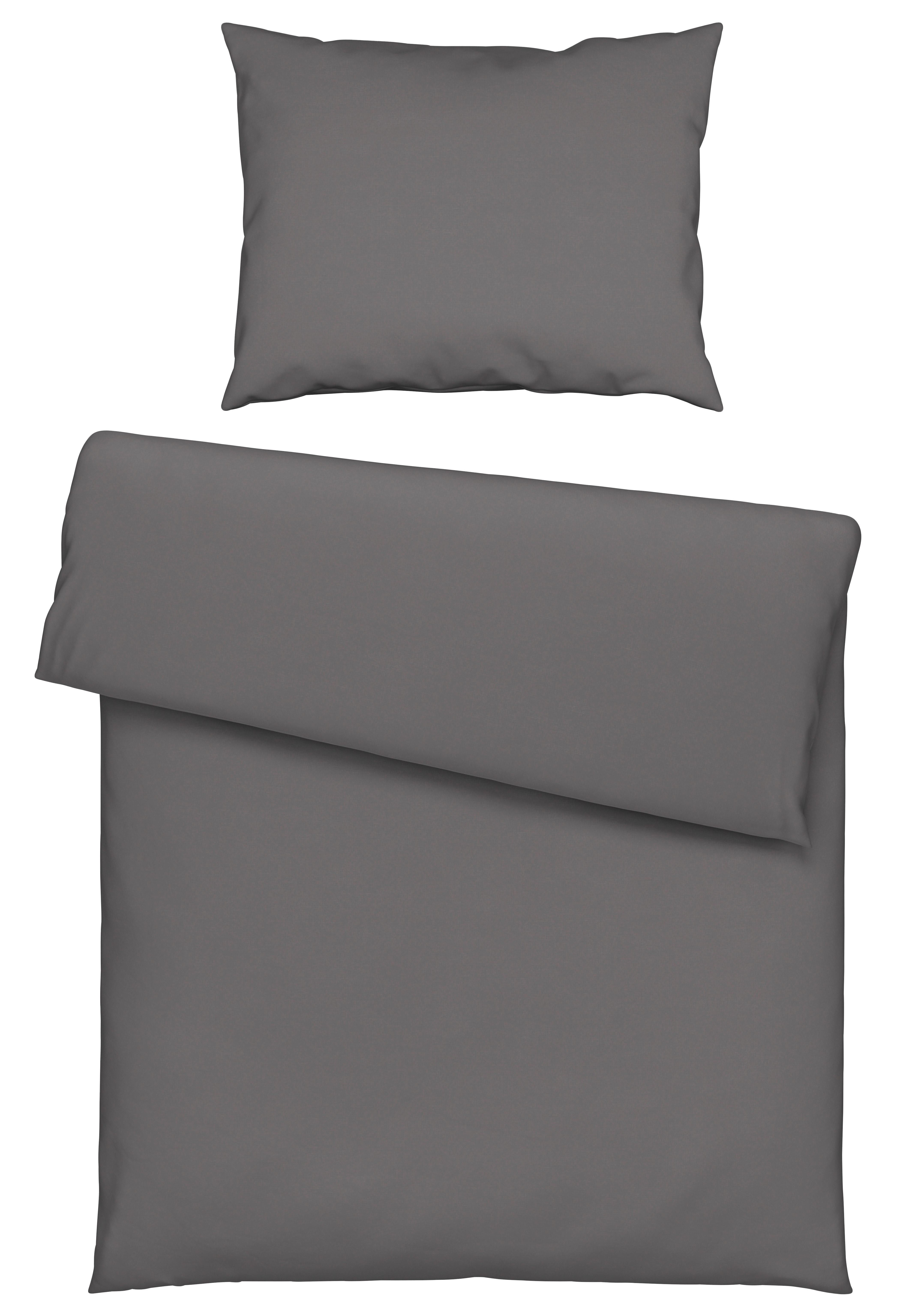 POSTEĽNÁ BIELIZEŇ Iris, 140/200cm, sivá - sivá, Modern, textil (140/200cm) - Modern Living
