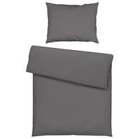 POVLEČENÍ Iris, 140/200cm, šedá - šedá, Moderní, textil (140/200cm) - Modern Living