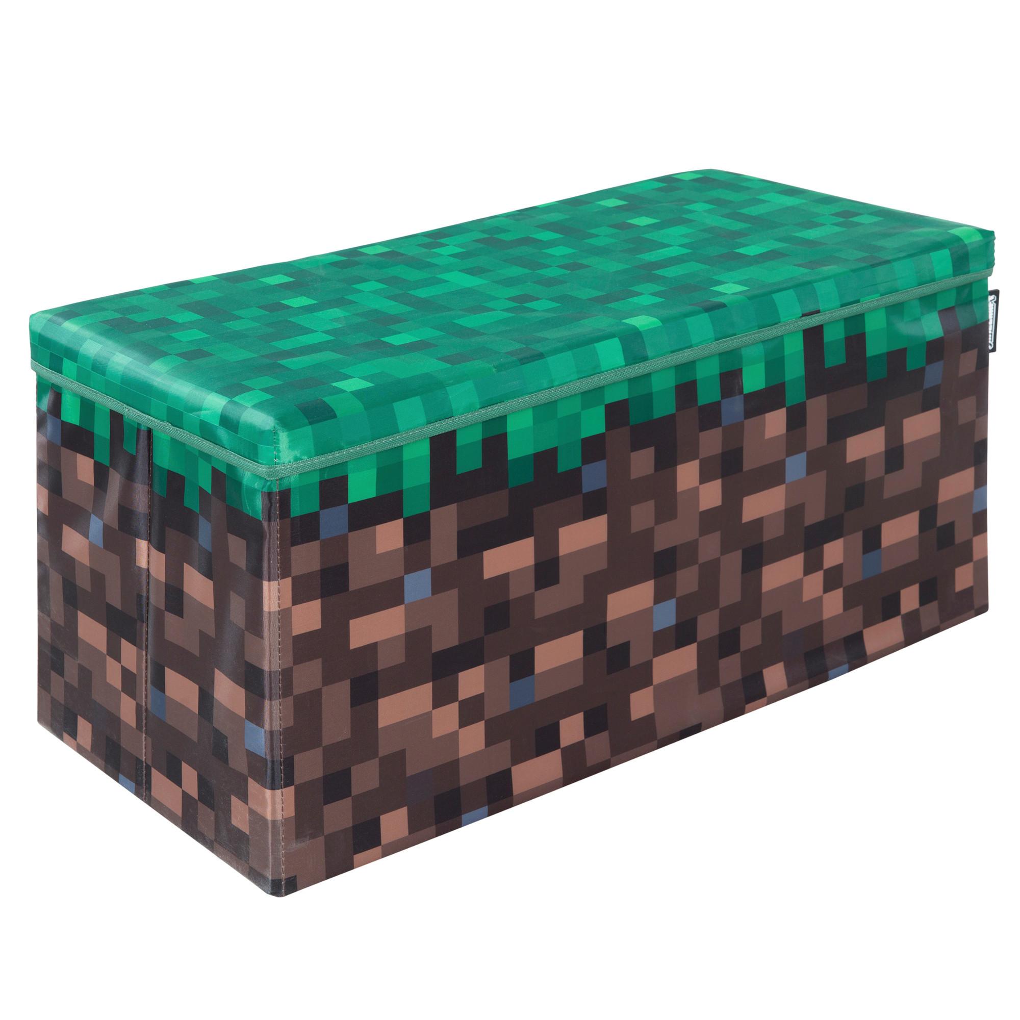 Sitzbox Multicolor B/h/t: Ca. 30x60x30cm - Multicolor, MODERN, Papier/Textil (30/60/30cm) - Minecraft