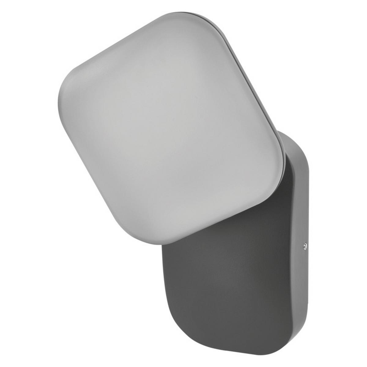 VONKAJŠIE LED SVIETIDLO NIKA - antracitová, Modern, kov/plast