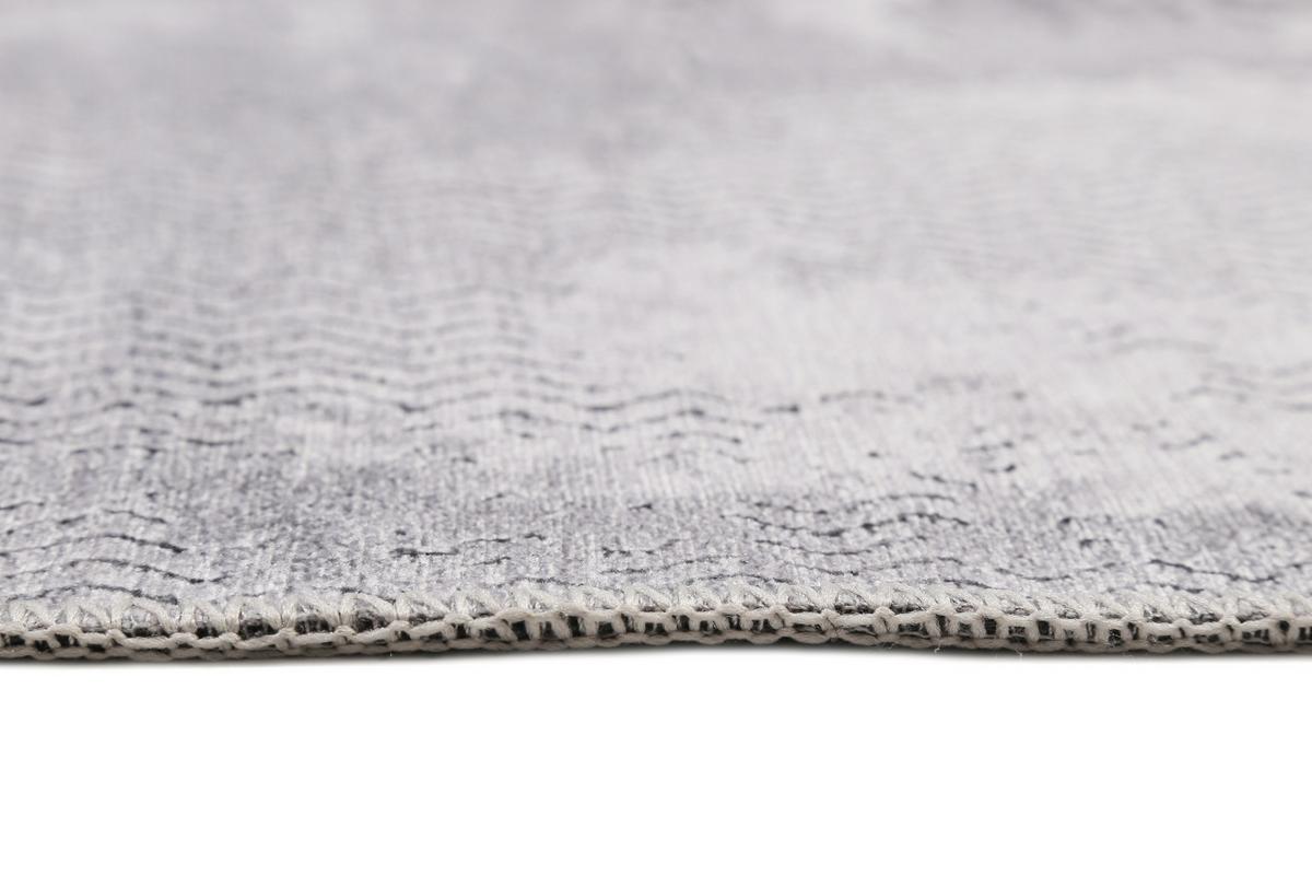 Webteppich Grau Radiate 80x150 cm - Grau, Design, Textil (80/150cm) - WECON HOME