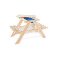 Kindersitzgruppe natur - Naturfarben, Basics, Holz (51/51/79cm) - Pinolino