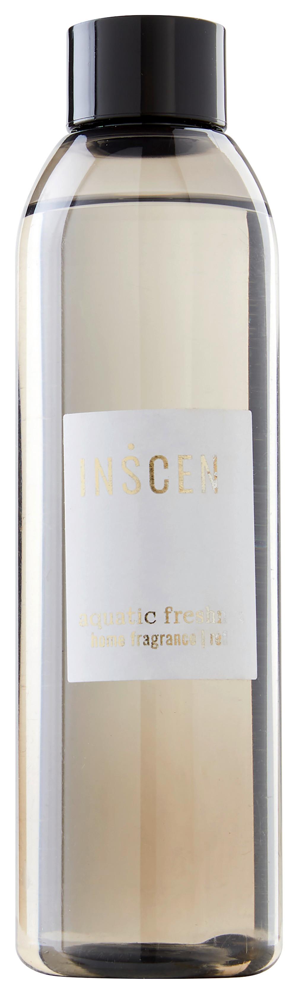 Náplň do pokojové vůně Aquatic Freshness, 200ml - bílá/čiré, Design, plast (0,2l) - Inscent