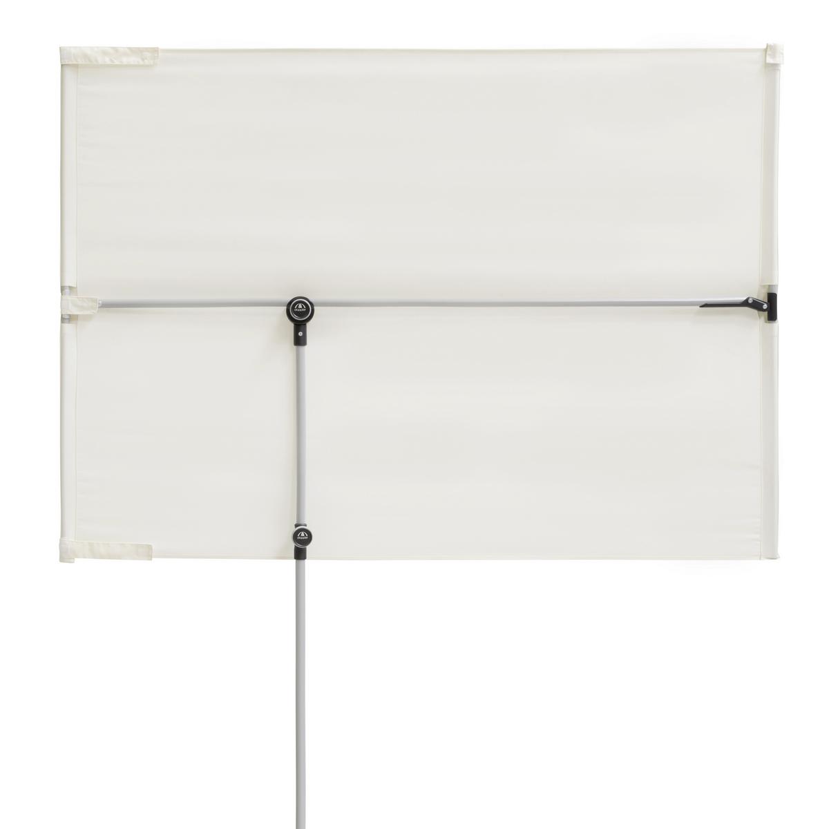 Sonnenschirm Active B/h/t: 180x270x130cm Naturfarben - Alufarben/Naturfarben, MODERN, Textil/Metall (180/270/130cm) - Doppler